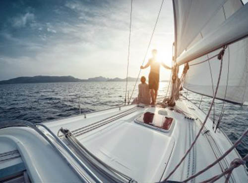 Yacht painting and detailing